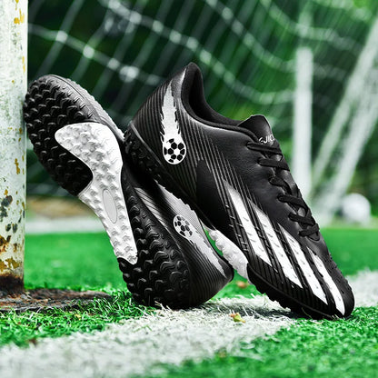 Soccer Shoes Sport Outdoor Men Breathable Cleats FG Football Boots