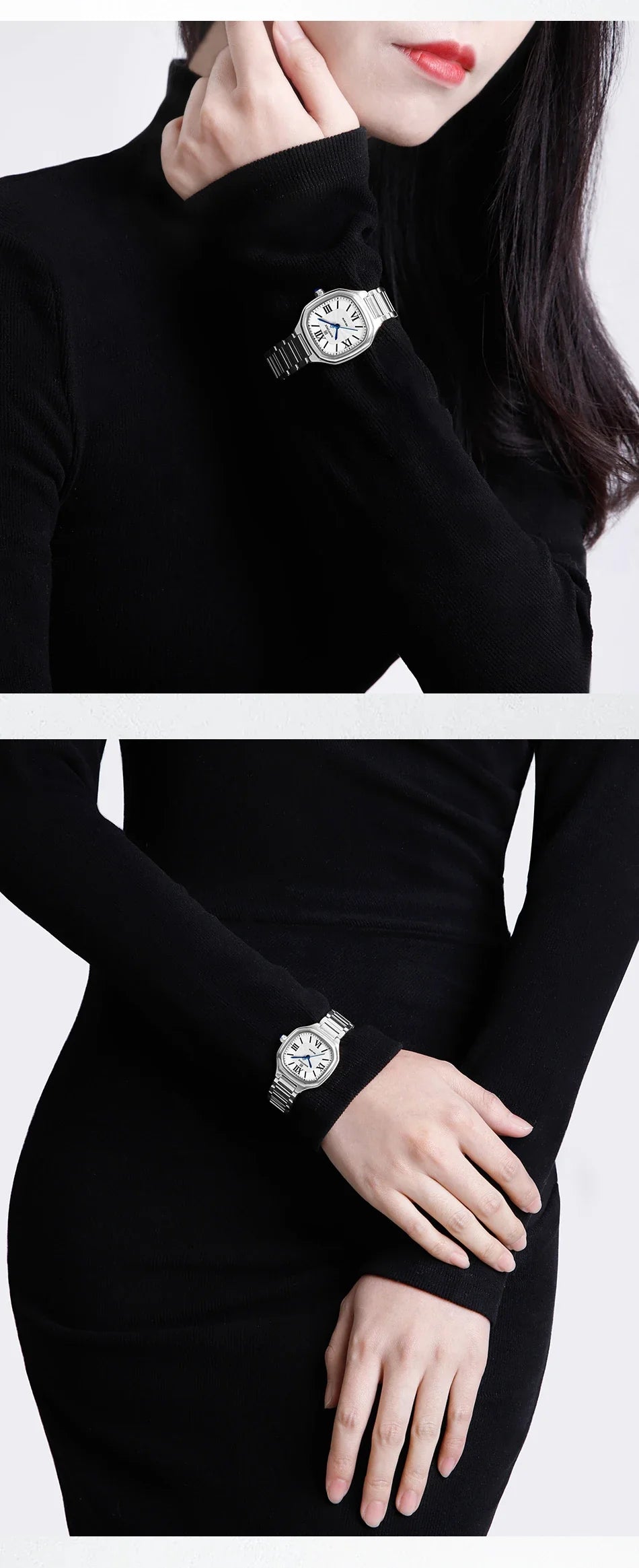 NAVIFORCE Brand High Quality Women Quartz Watch Stainless Steel Strap Casual Elegant Waterproof Wristwatch Relogio Feminino 2024