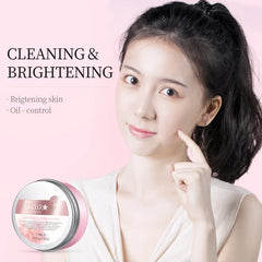 Sakura Clay Mask Deep Cleansing Brightening Repair Skin Mud Korean Face Mask Oil Control Shrink Pores Skin Care 80g