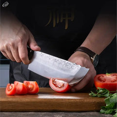 Cleaver Knife Forged Full Tang Butcher Knife 5CR15mov Stainless Steel Knife Sharp