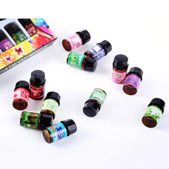 12 Bottle/Box Essential Oil Set Defuse Essential Oils Water-Soluble Natural Aromatherapy Essential Oils For Diffuser Humidifier