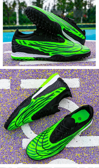 Soccer Shoes For Men Original Outdoor Sports Training Football Boots TF/FG Kids