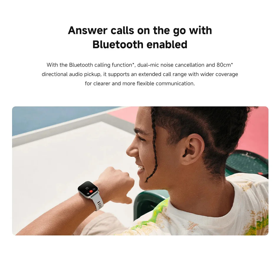Xiaomi Redmi Watch 5 Active Global Version Smartwatch 2'' Display Bluetooth Calling 470mAh Battery 18 Days 140+ Sports Mode 5ATM