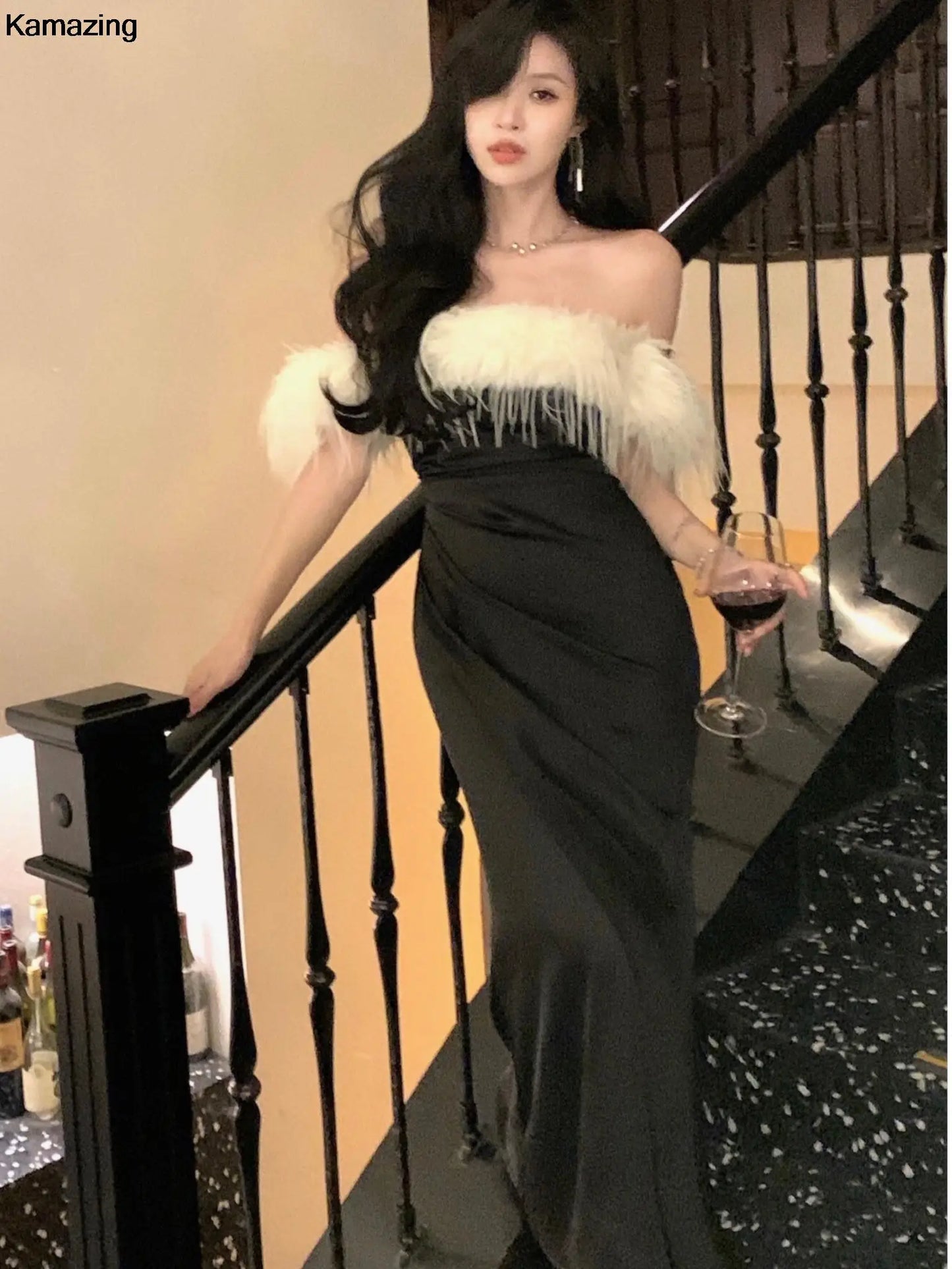 Evening wear Dresses: Wedding Formal Occasion Dresses Women Winter Clothes