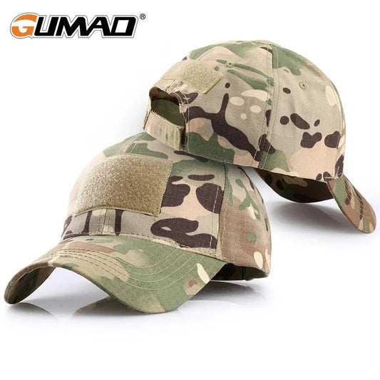 Outdoor Camouflage Adjustable Cap Mesh Tactical Skull Cap Army Airsoft Fishing