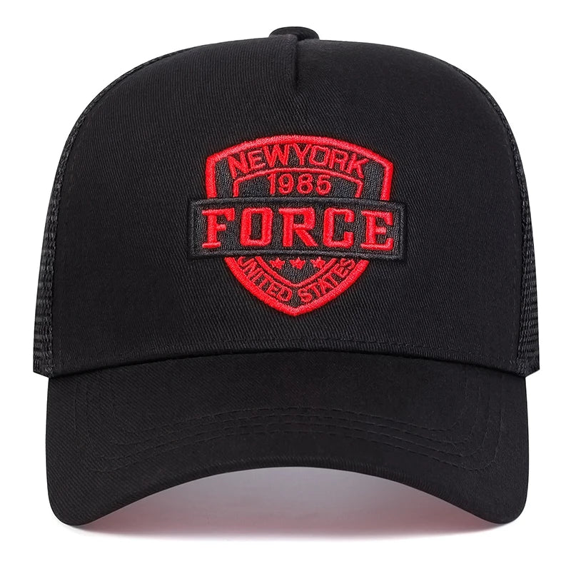 Fashion Letter Baseball Cap Women Men Breathable Hip Hop Hats Summer Casual Mesh Caps Unisex cotton Snapback Caps gorras