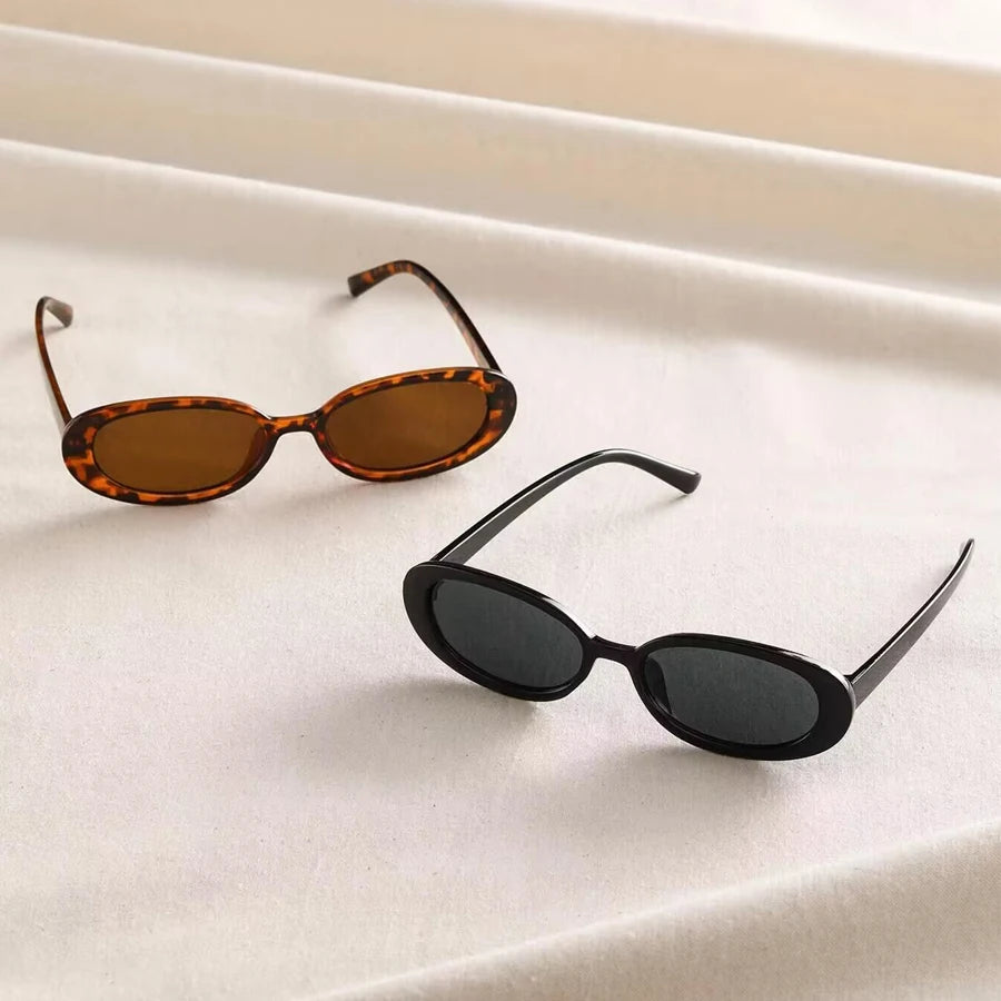 Sunglasses Women Luxury Brand Designer Small Oval Sun Sunglasses Retro