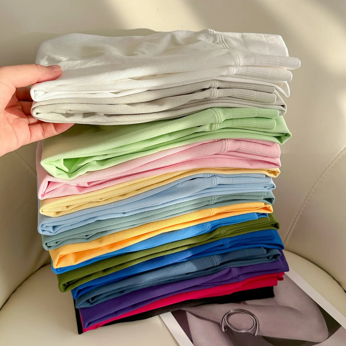 Dfyne Impact Leggings Seamless Gym Clothing for Women Push Up Leggings