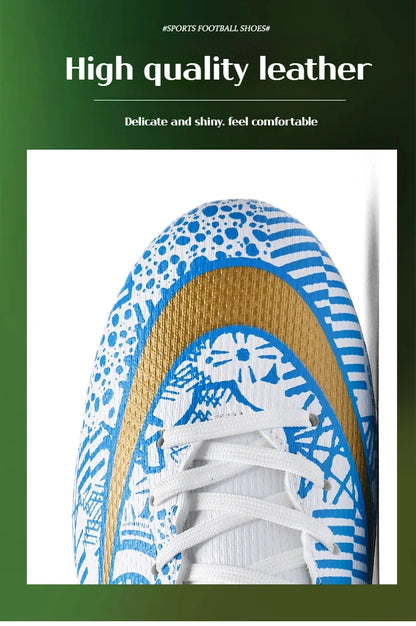 Original Soccer Men Shoes Non-Slip Turf Soccer Cleats FG/TF Training Football Shoes