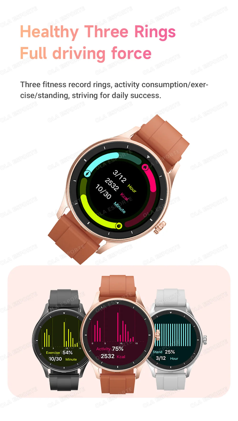 2026 Smart Watch Women Men Ladies Gift Sport Fitness Men Watches Heart Rate Monitor Waterproof Smartwatch For Android IOS
