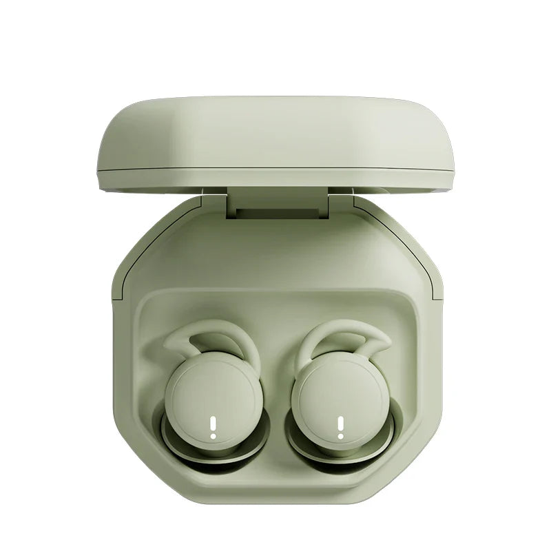 Bluetooth Sleeping Earbuds Mini invisible Small Bluetooth Eraphones Mini Comfortable Noise Blocking for Side Sleeping Home Work