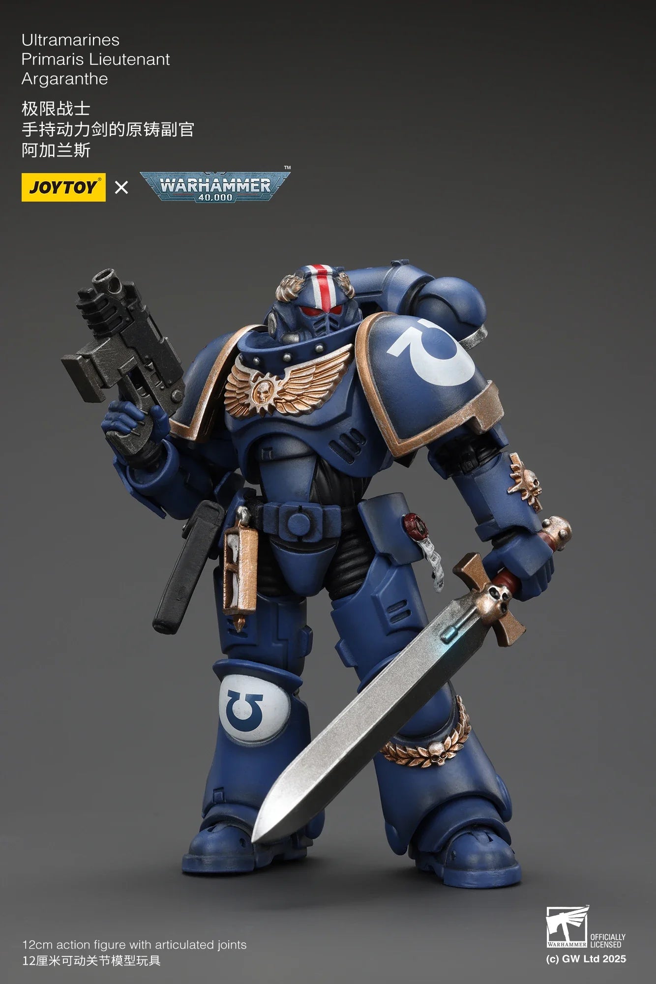[IN-STOCK]JOYTOY Warhammer 40K 1/18 Action Figures Ultramarines Titus Victrix Guard Guilliman Anime Model Toys Gift