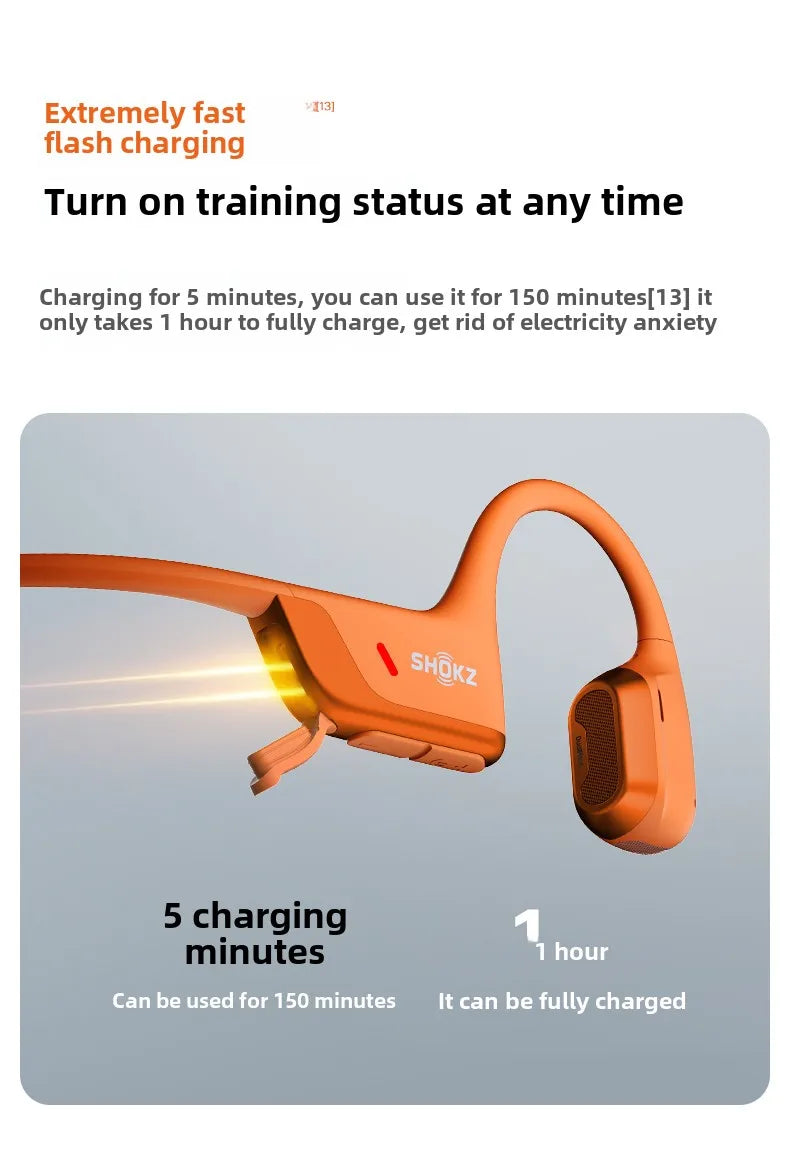 Original SHOKZ OpenRun Pro 2 S820 Bluetooth Earphones IP55 Waterproof Bone Conduction Headphones Music Sports Wireless Earbuds