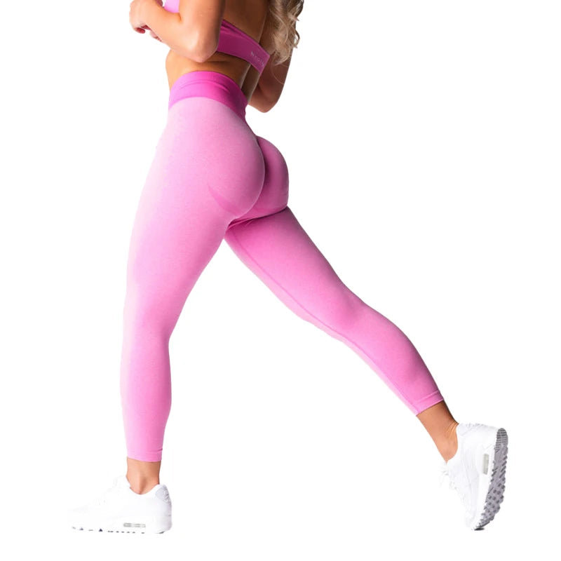 Knockout Seamless Leggings Spandex tights Women Soft Workout Tights Fitness