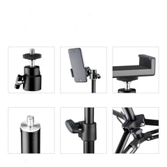 Universal Projector Tripod Stand Stretchable Projector Bracket Aluminum Alloy Portable