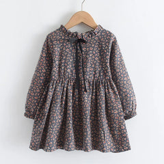 Bear Leader Autumn Girls Dress Spring Kids Princess Dress Casual