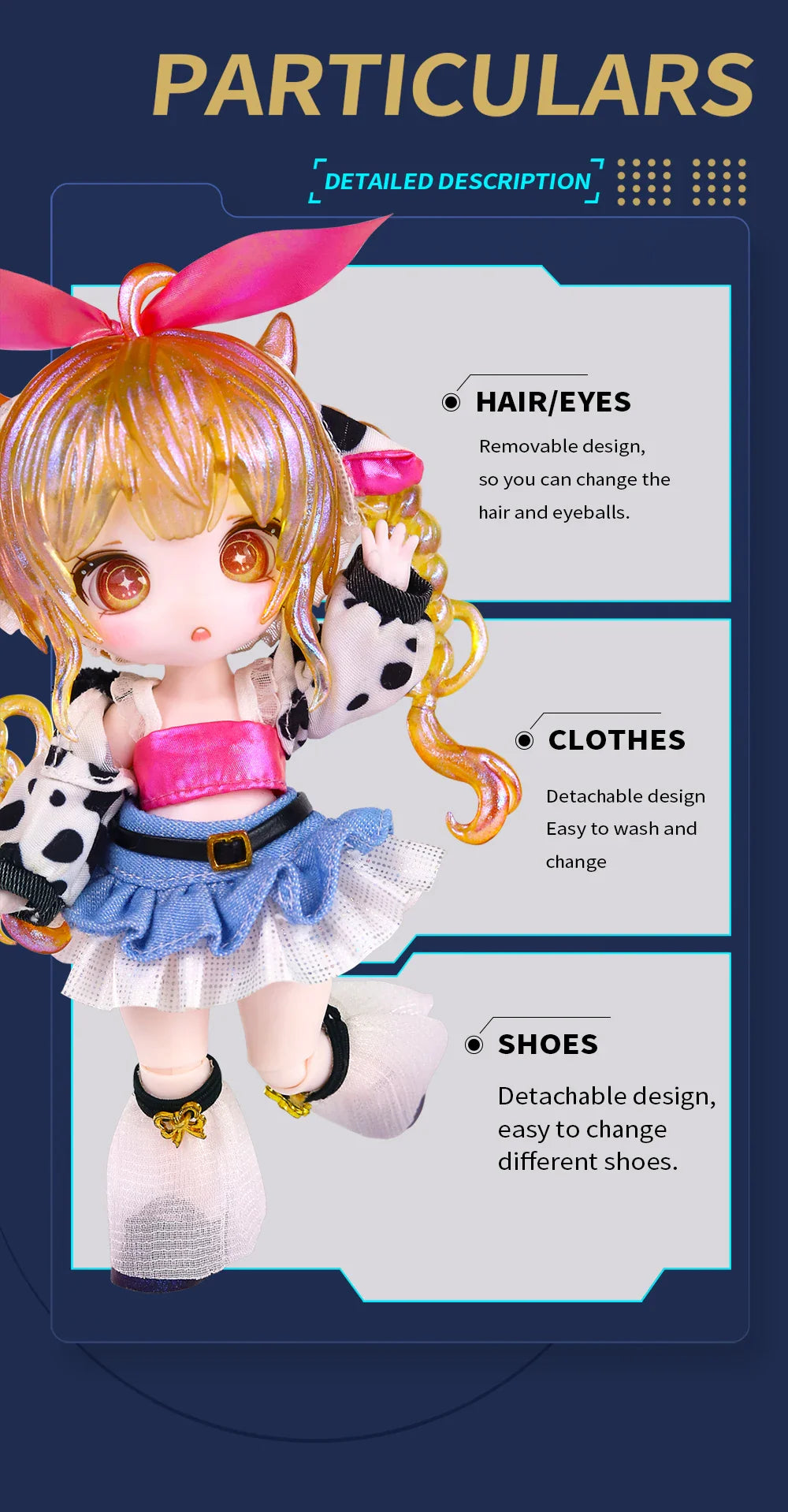 ICY DBS Dream Fairy Season 2 Constellation Maytree OB11 Doll BJD collectible Cute Animal 13cm SD Gift