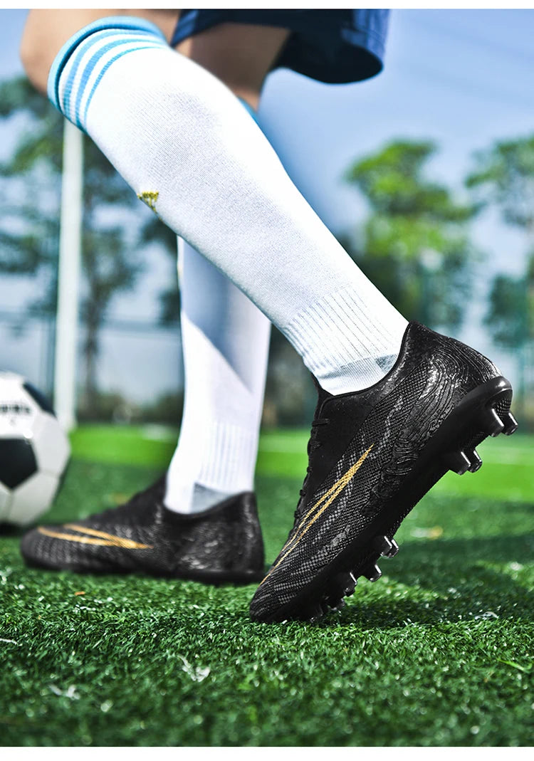 Soccer Shoes Society Sports Original Ankle Field Children Football Shoe