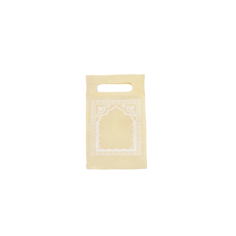 Muslim prayer rug Islam portable travel worship prayer mat rainproof fabric pocket