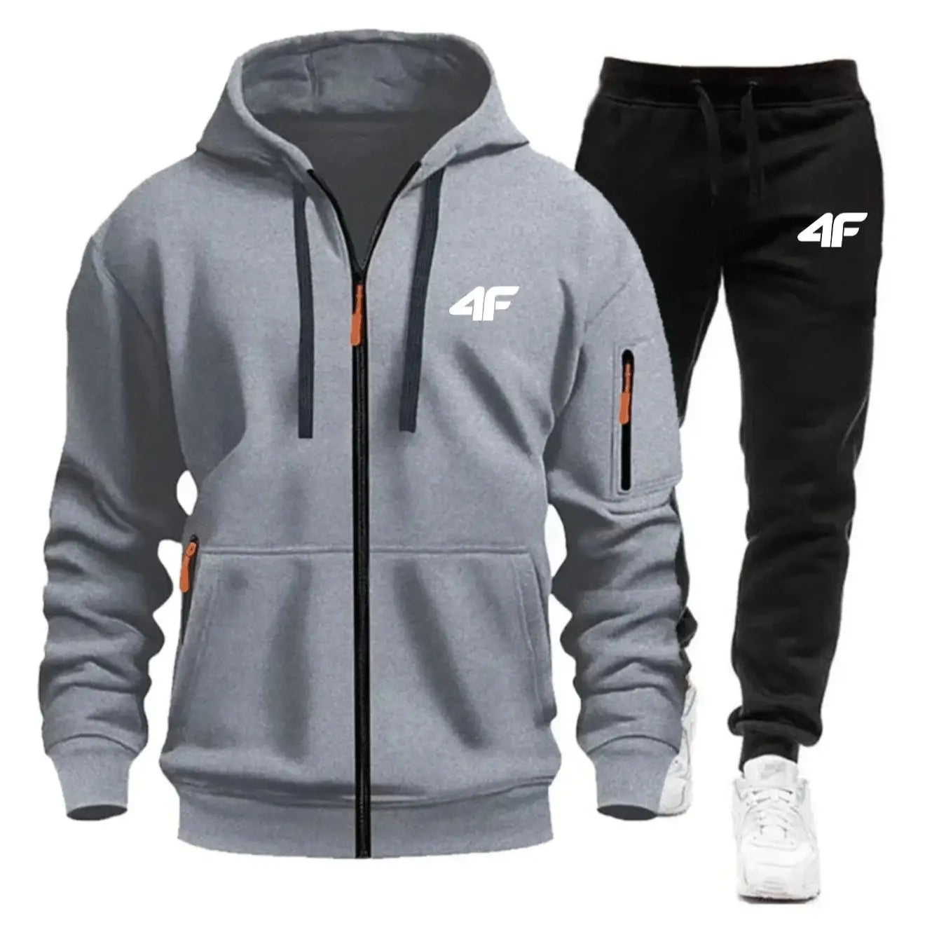 Sets for Men Two Piece Outdoors Mens Tracksuit Set Hot Sales Sportswear Man Sweatpants Hoodie Fashion Comfortable Casual Jogging