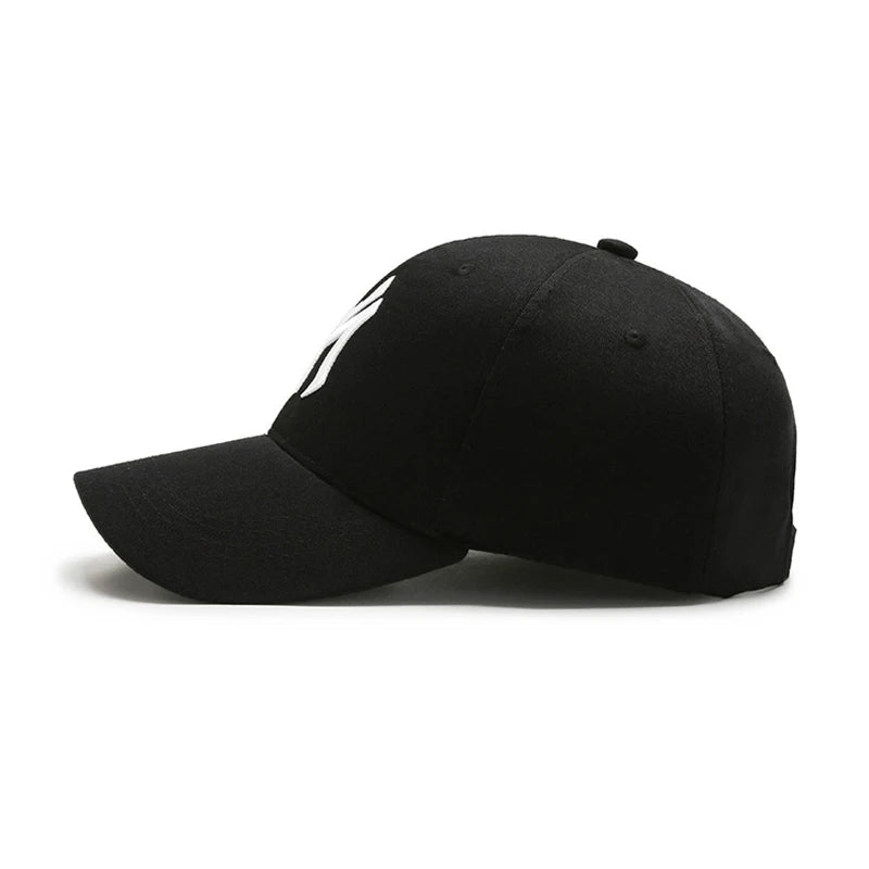 Fashion Korean Letter MY Baseball Cap 3D Embroidery Dad Hat Men