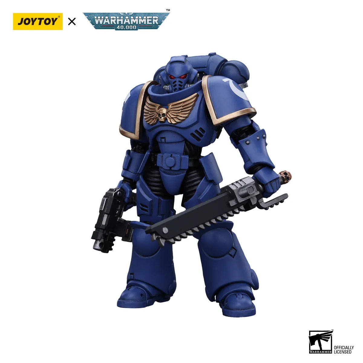 [IN-STOCK]JOYTOY Warhammer 40K 1/18 Action Figures Ultramarines Titus Victrix Guard Guilliman Anime Model Toys Gift