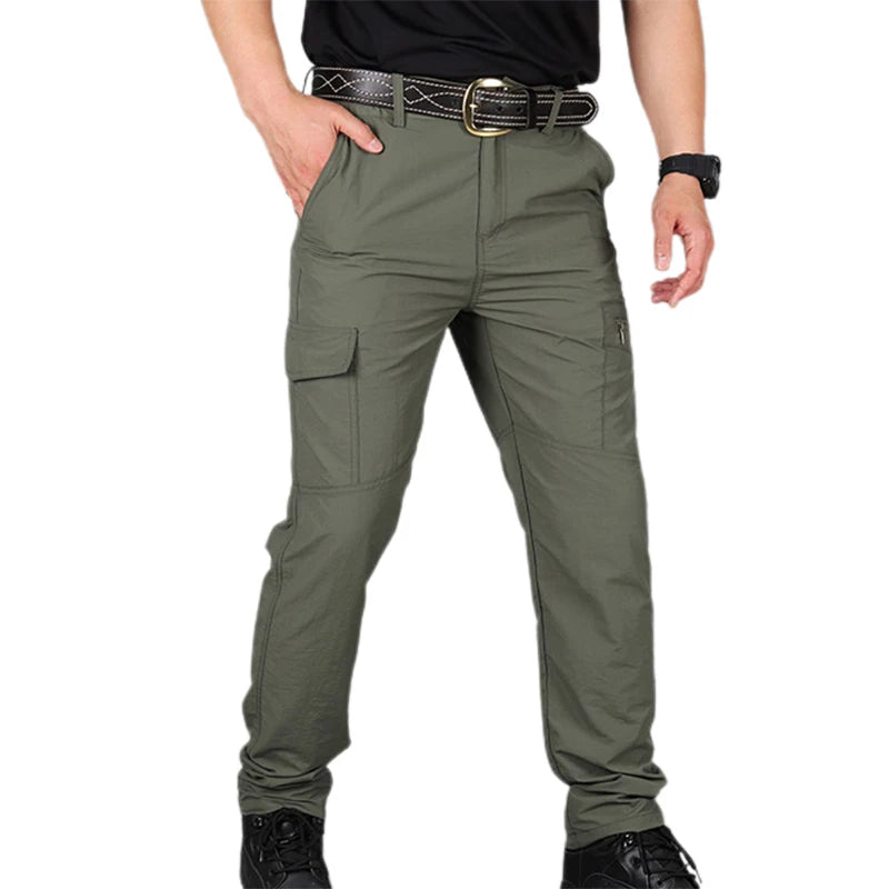 Men Pants Casual Cargo Pants Tactical Trousers Male Plus Size Breathable