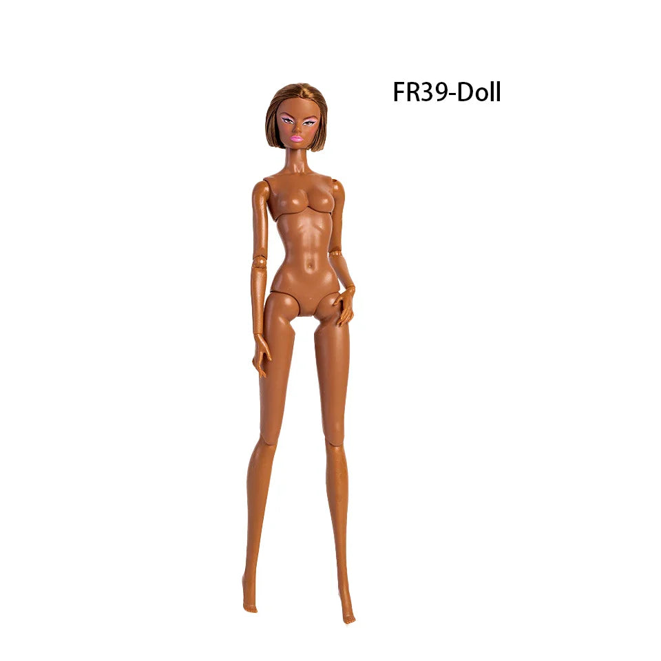 32cm European Supermodel Nude Doll Toy Original Unique Design Full Series Figure 1/6 Joint Multi Color Skin Exquisite Makeup Toy