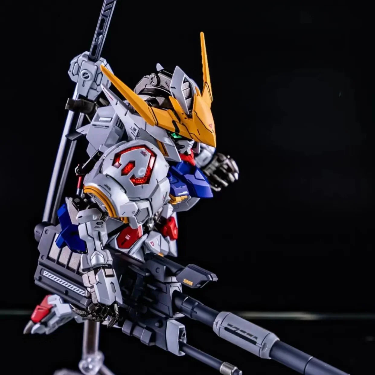 Barbatos Mgsd Assembly Model Kit Action Figures Comes With Water Decals Free Display Stand Desktop Decoration Boys Surprise Toys