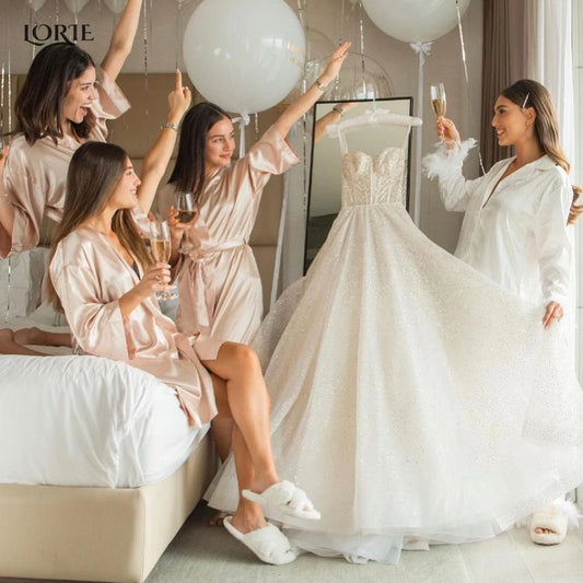 White Bridesmaid Dresses: Wedding Dresses Spaghetti Straps Open The Back Boho