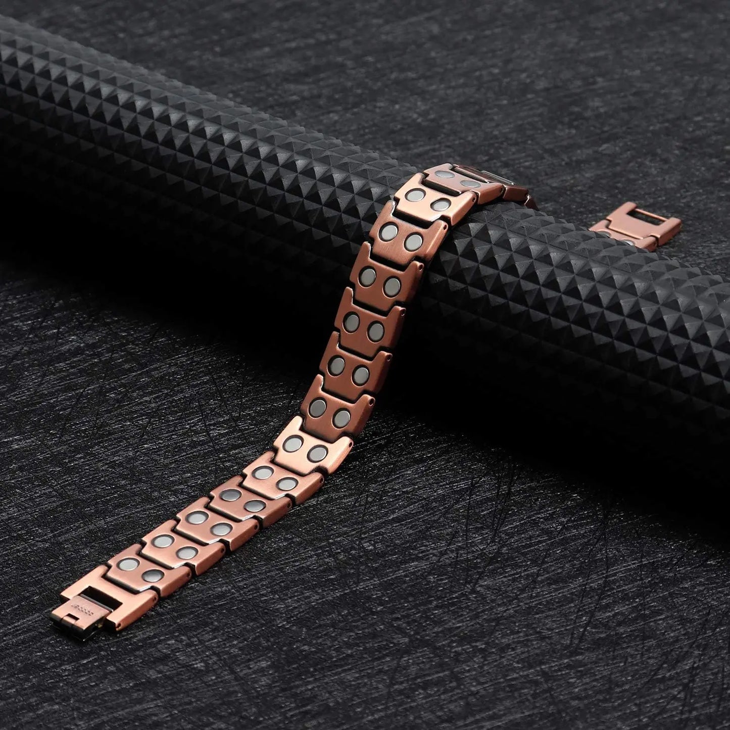 ARADOO Copper Bracelet for Men Pure Copper Neodymium Magnetic Link Bracelets Jewelry Gift