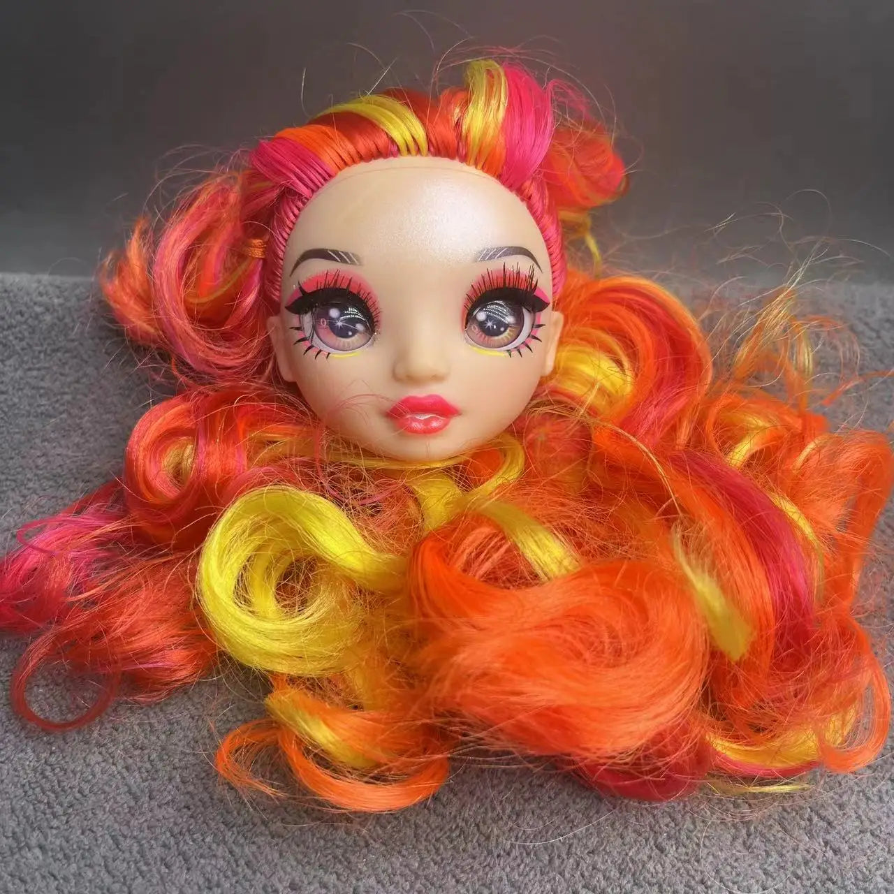Original 28cm Rainbow Doll Multi Style Body and Head Accessories for Girls DIY Festival Gift Toys