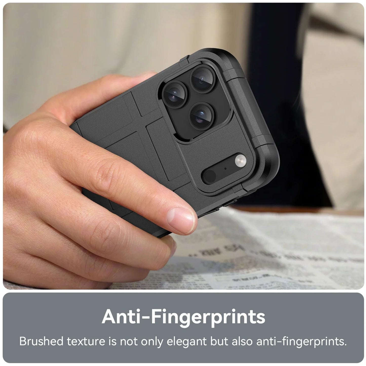 Rugged Shield Military Grade Drop Protection Protective Phone Case For iPhone 14 15 Plus 16 Pro Max 17 Air Shockproof Cover