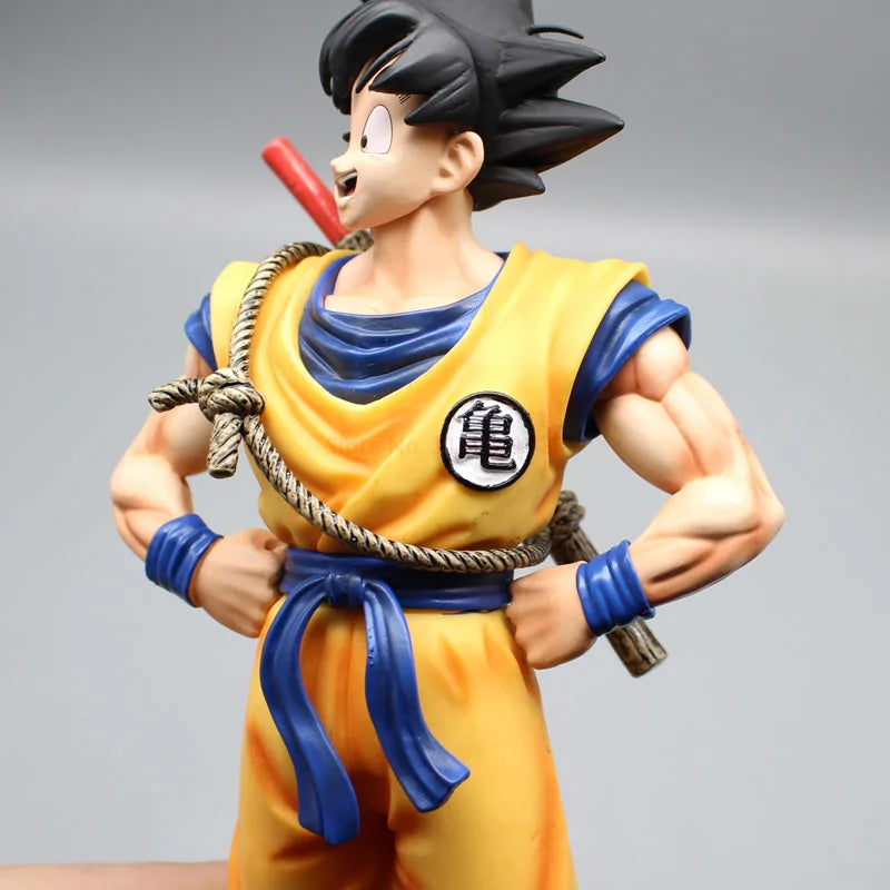 Dragon Ball Dream Super Saiyan Son Goku Somersault Cloud Standing Collection Action Figure Statue Anime Model Ornaments Toy Gift