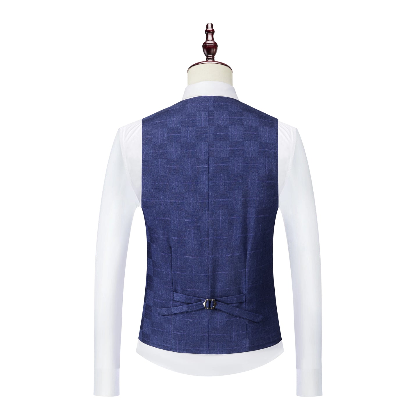 Tuxedo for Mens: Plaid Suit Men Blazer Vest Pants Business British Style Wedding Dress