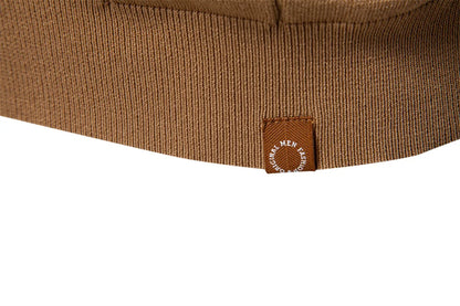 AIOPESON Men's Solid Color Sport Zipper Polo Shirt Athletic Social Polo Shirts for Men Office Slim Fit Polo