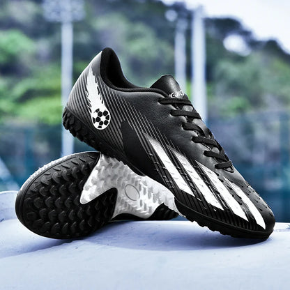 Soccer Shoes Sport Outdoor Men Breathable Cleats FG Football Boots