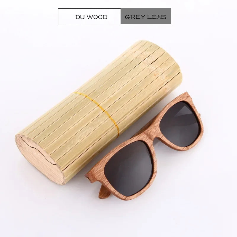 GM Men bamboo Wood Sunglasses Women Retro Vintage Polarized zebra Wooden Glasses Oculos De Sol Square Summer Goggle paper box