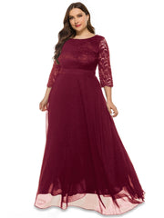 Plus Size Elegant Party Evening wedding Formal Dresses For Women