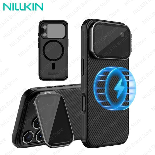 iPhone 17 Pro Max MagSafe Case Shockproof Magnetic Case For iPhone 17 Pro With Camera Protective Cover