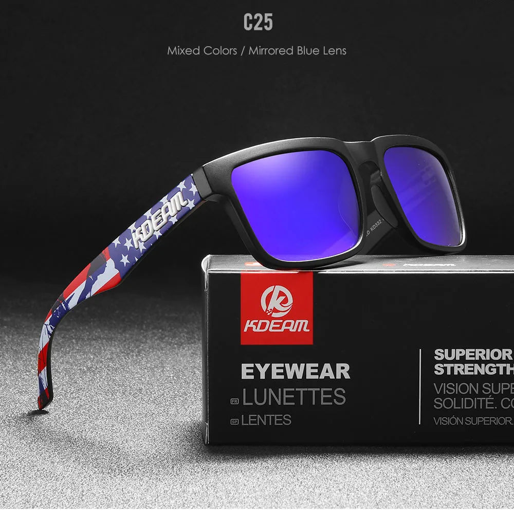 Sunglasses Outdoors Lifestyle Coating Sun Glasses New Matching Colors With Box