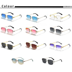 Sunglasses Men Women UV400 Small Gradient Sun Glasses For Men