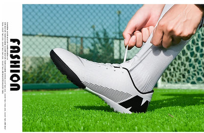 Soccer Shoes Society Grass Indoor Sports Fast Football Field Boots Futsal Non Slip