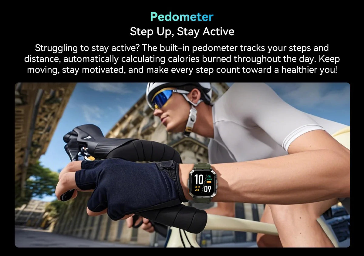 Blackview W70 Pro Sports Fitness Smart Watch 2.01 Screen Bluetooth Talking Watch LED Flashlight Outdoor Smart Watch With Compass