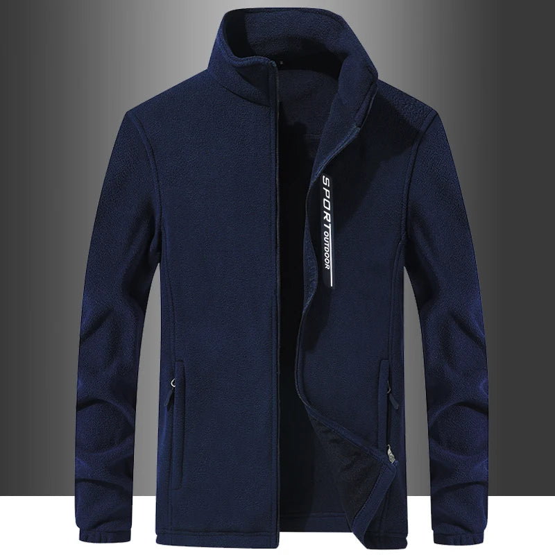 Autumn and winter plush insulation couple jacket stand collar cardigan casual top jacket
