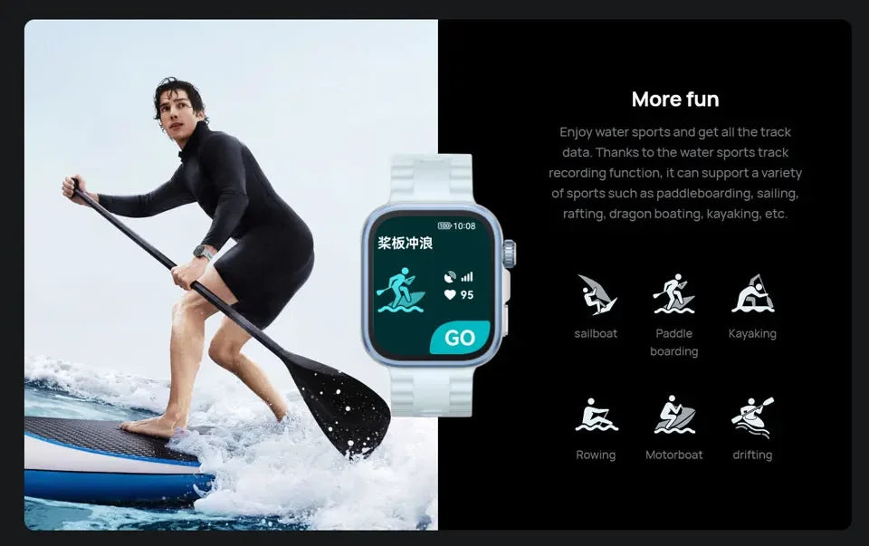 Original HUAWEI WATCH FIT 4 Pro Bluetooth call HarmonyOS 1.82-inch AMOLED color screen Battery capacity 400mAh