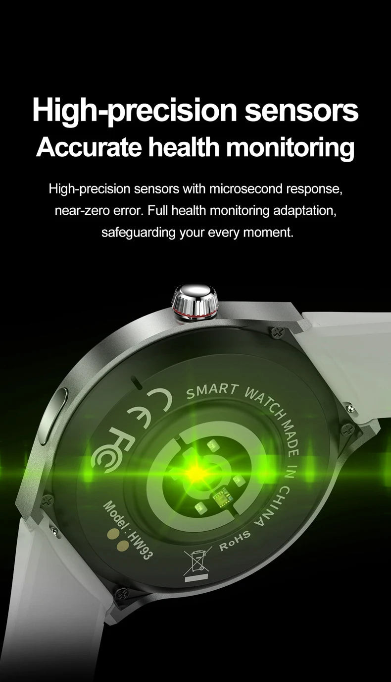 2025 New Watch 4 Pro NFC GPS Smart Watch Men 1.53-inch AMOLED Display 100+ Sports Modes Bluetooth Call High-end Smartwatch Man