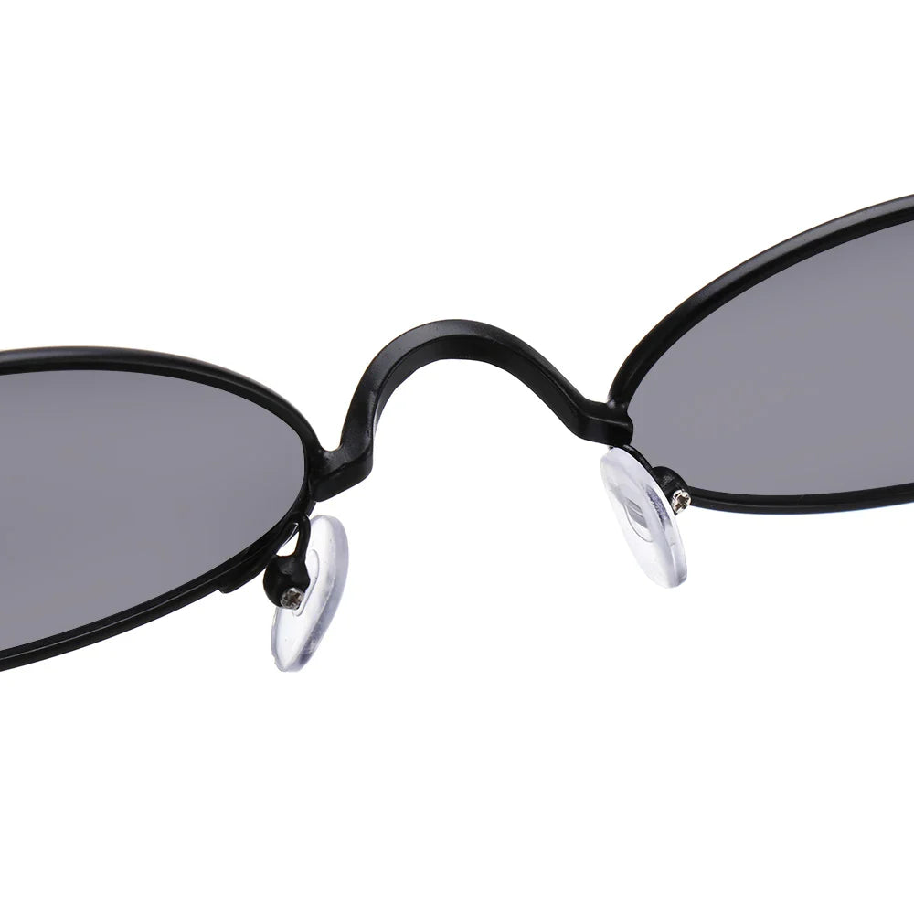 Summer Retro Small Oval Sunglasses Ladies Vintage Shades Cat Eye Sun Glasses Men Women Rectangular Eyeglasses Protection 400UV