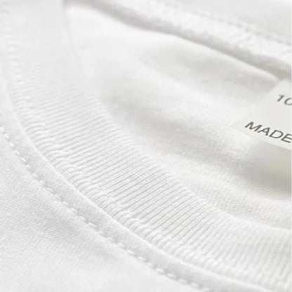 Men T-thirts Cristiano Ronaldo Pure Cotton American-style Streets Both Sexes Fashionable Vintage Print Short-sleeved T-shirt