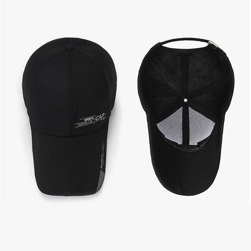 Outdoor Sunscreen Sports Men's Caps Fashion Canvas Unisex Baseball Caps Simple